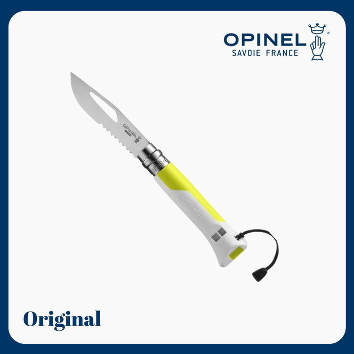 Opinel No 08 OUTDOOR Fluo - yellow