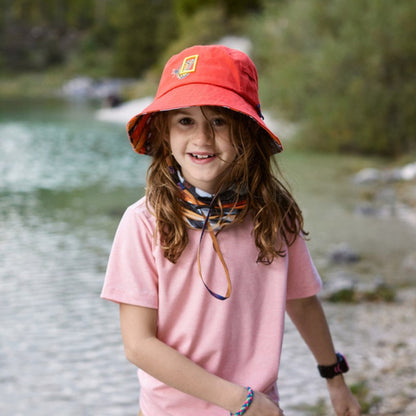 Buff Original CoolNet UV Kids National Geographic Nesis Coral Pink