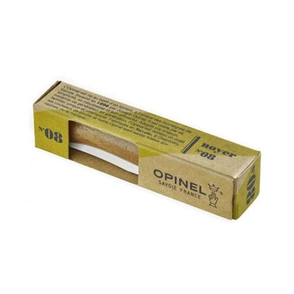 Opinel Luxury No.8 Stainless Steel Walnut Handle Folding Knife