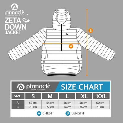 Pinnacle Zeta Down Jacket - Jaket Gunung
