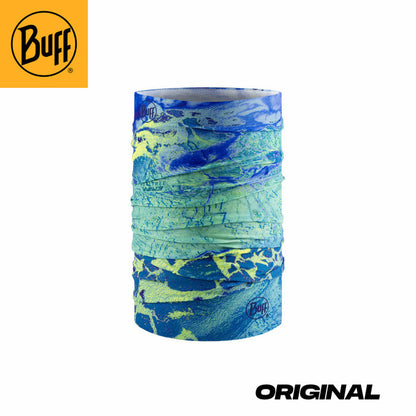 Buff Original CoolNet UV® Realtree Wav3 Blue Yellow - Limited Edition