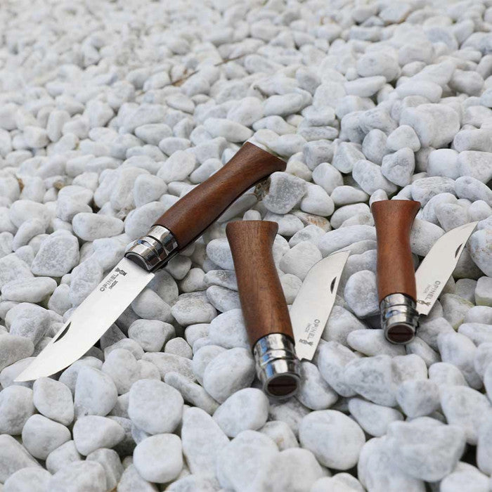 Opinel Luxury N°06 Walnut Handle - Stainless Steel Folding Knife