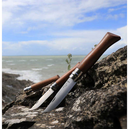 Opinel Luxury N°06 Walnut Handle - Stainless Steel Folding Knife