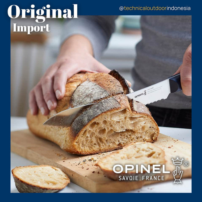 Opinel No.216 Bread Knife Intempora - Pisau Dapur/Roti Baquette Import
