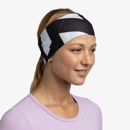 Buff Original Coolnet UV Wide Headband Aktik Black
