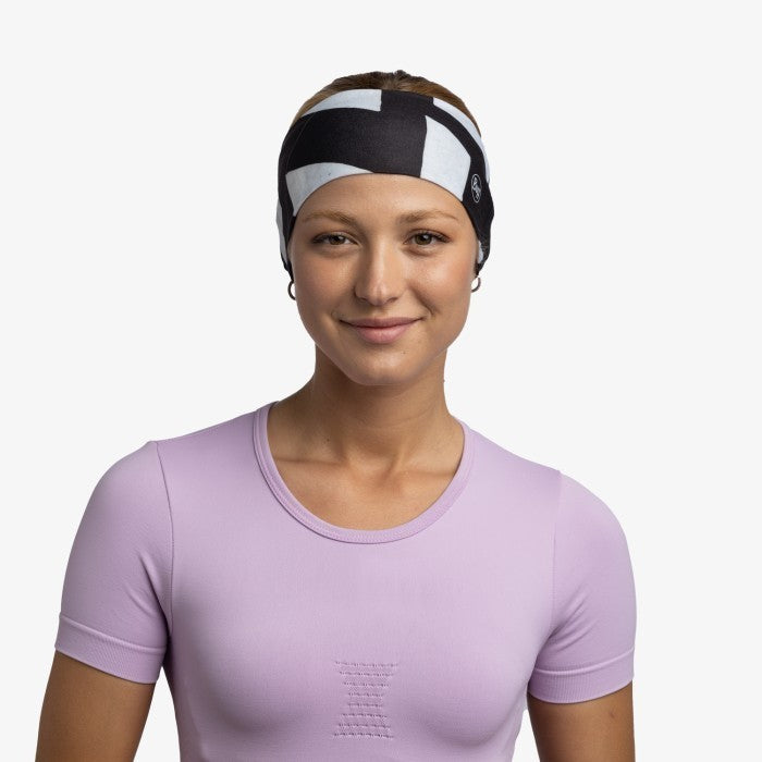 Buff Original Coolnet UV Wide Headband Aktik Black