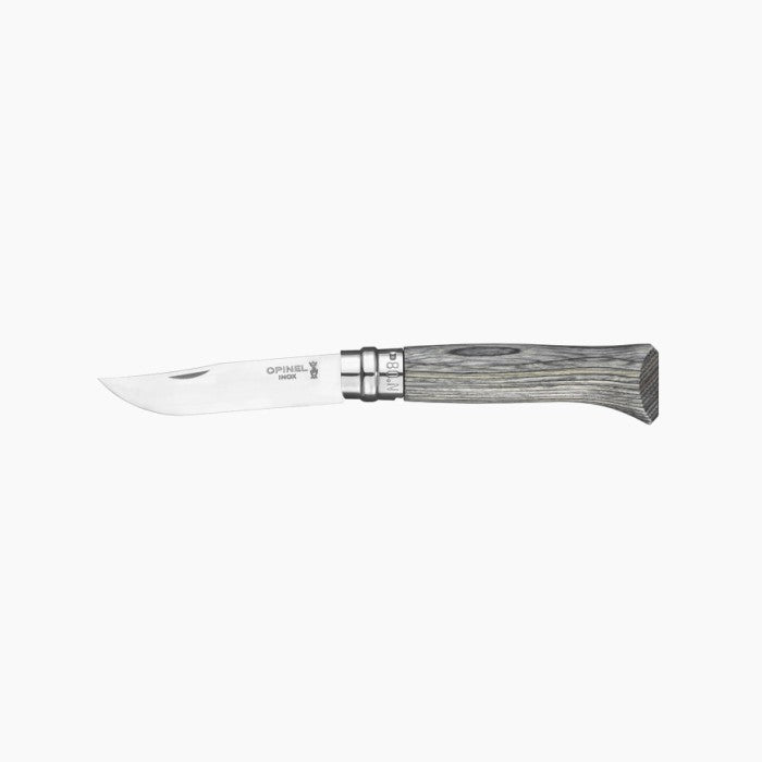 Opinel No. 08 Grey Laminated Birch