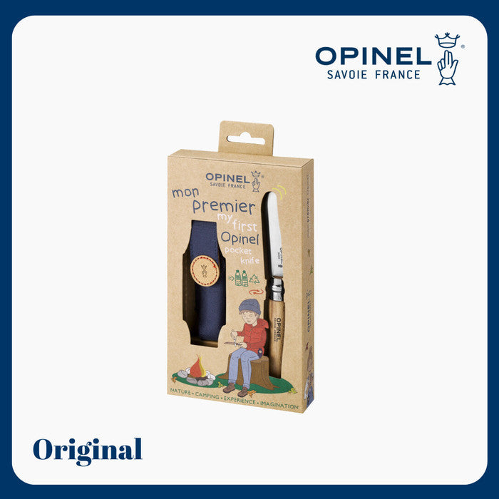 Boxset N°07 My First Opinel & Sheath - Kids Folding Knife