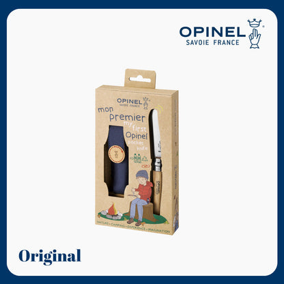 Boxset N°07 My First Opinel & Sheath - Kids Folding Knife