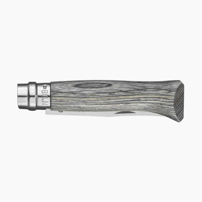 Opinel No. 08 Grey Laminated Birch