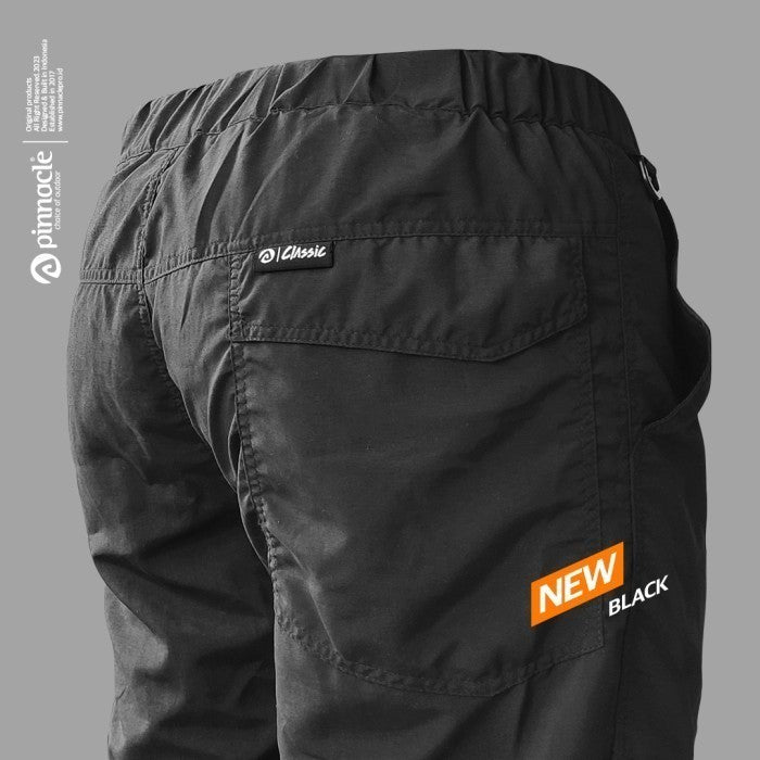Pinnacle Eutla Short Black - Celana Pendek Pria