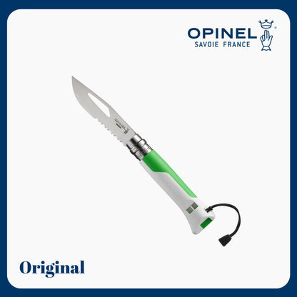 Opinel No 08 OUTDOOR Fluo - Green