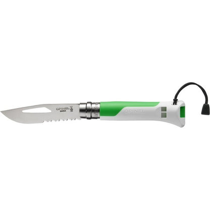 Opinel No 08 OUTDOOR Fluo - Green