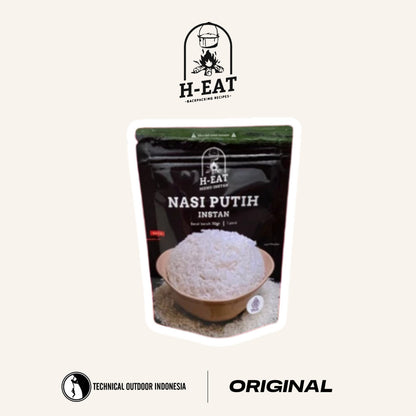 H-EAT Nasi Putih Instant 1 Porsi  (70gram)