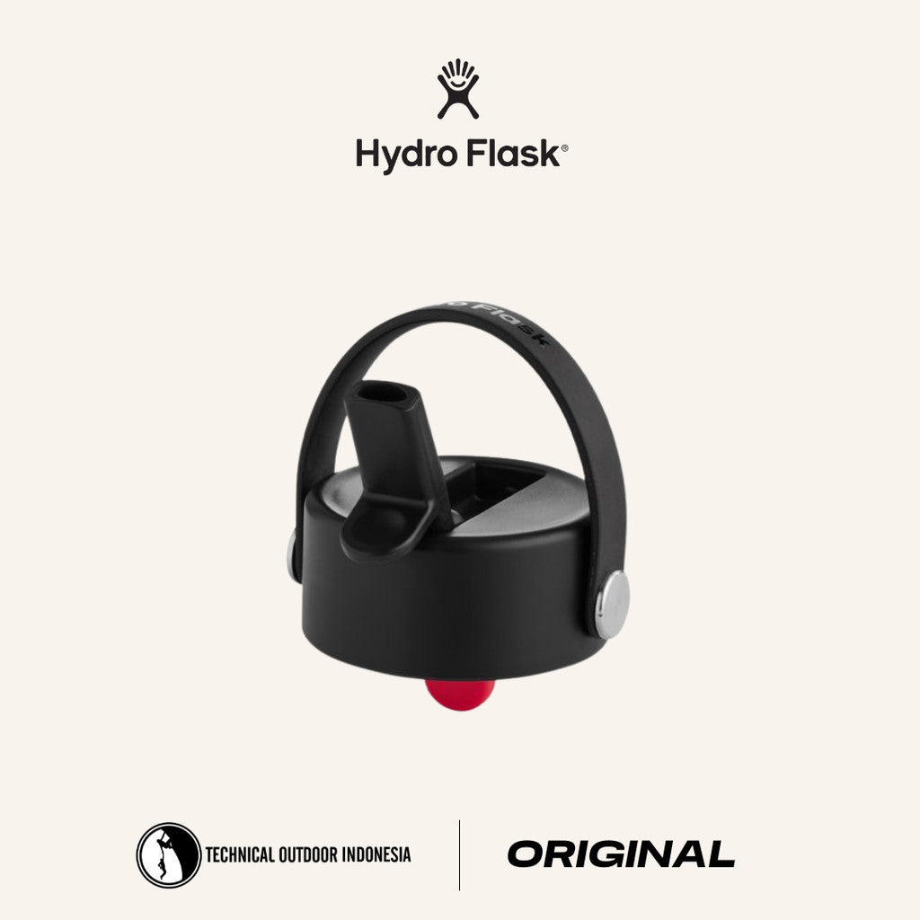Hydro Flask Wide Mouth Flex Straw - Black