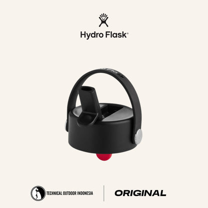 Hydro Flask Wide Mouth Flex Straw - Black