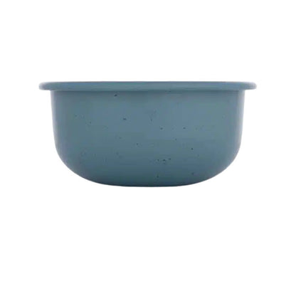 Barebones Rolled Enamelware Side Bowl - 4pack
