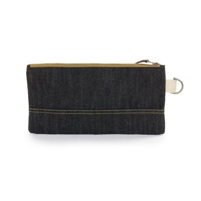 Barebones Neelum Zipper Pouches (Denim)