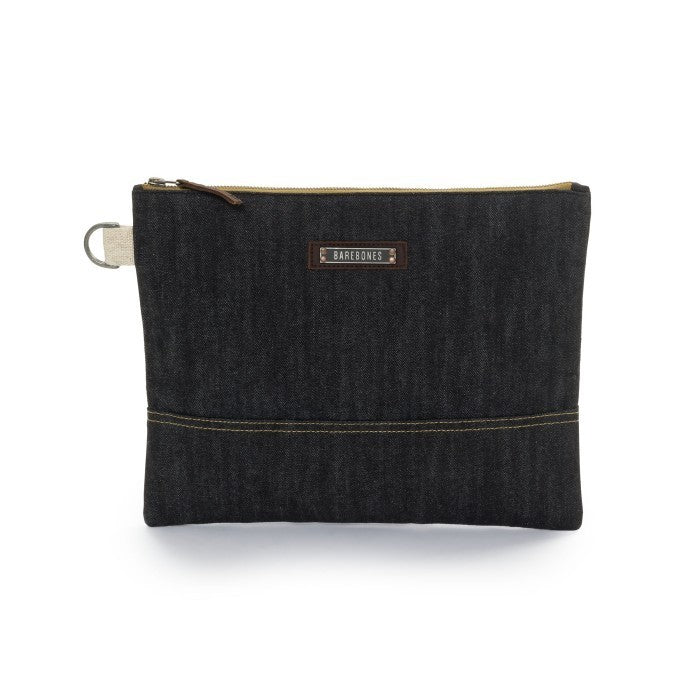 Barebones Neelum Zipper Pouches (Denim)