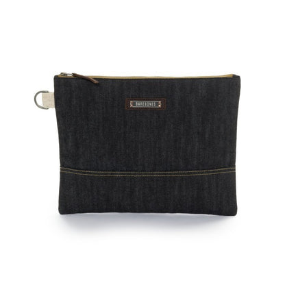 Barebones Neelum Zipper Pouches (Denim)