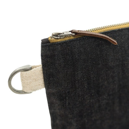 Barebones Neelum Zipper Pouches (Denim)