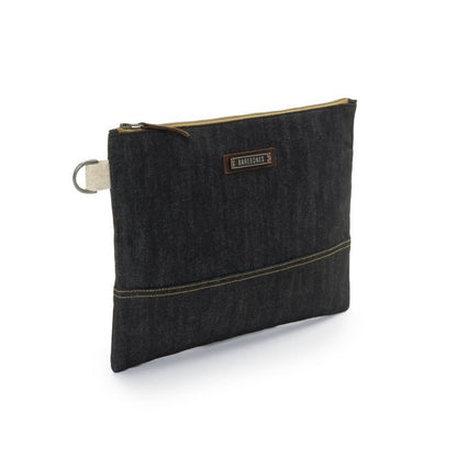 Barebones Neelum Zipper Pouches (Denim)