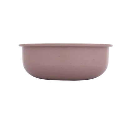 Barebones Rolled Enamelware Bowl - 4pack