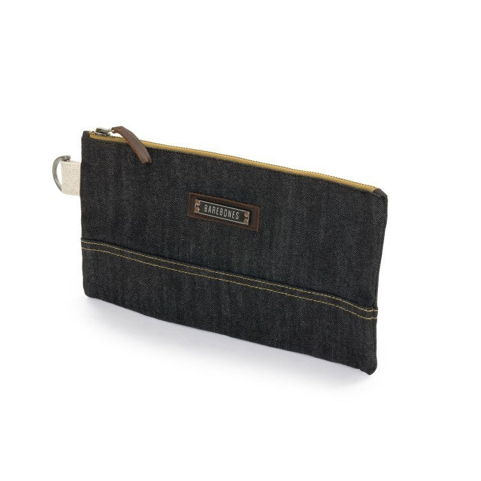 Barebones Neelum Zipper Pouches (Denim)