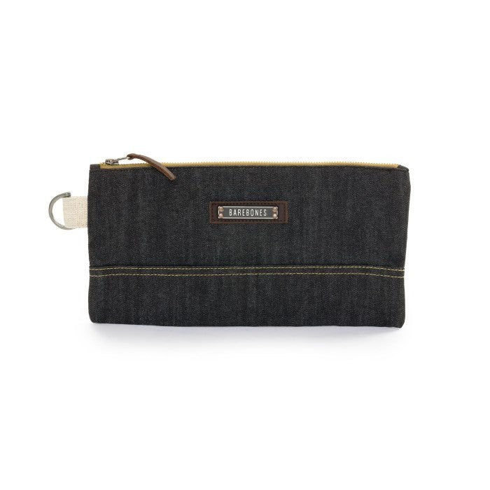 Barebones Neelum Zipper Pouches (Denim)