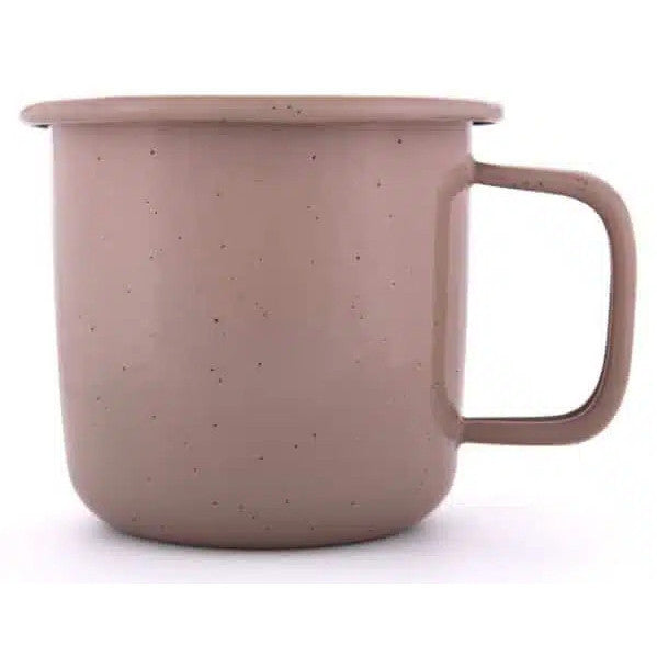 Barebones Rolled Enamelware Mug - 4Pack