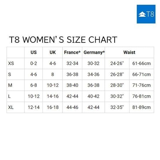 T8 Women's Sherpa Shorts V2 (Black/Silver Logo) - Celana Pendek Lari