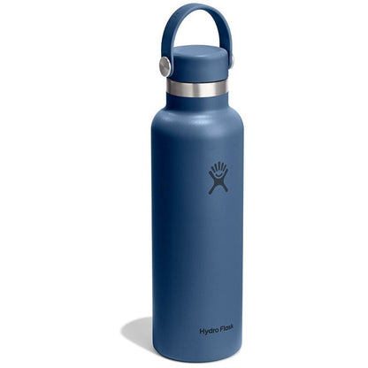 Botol Minum/Tumbler Ringan - Hydro Flask Standard Mouth Flex Cap 21oz/621ml (Harbor Blue)