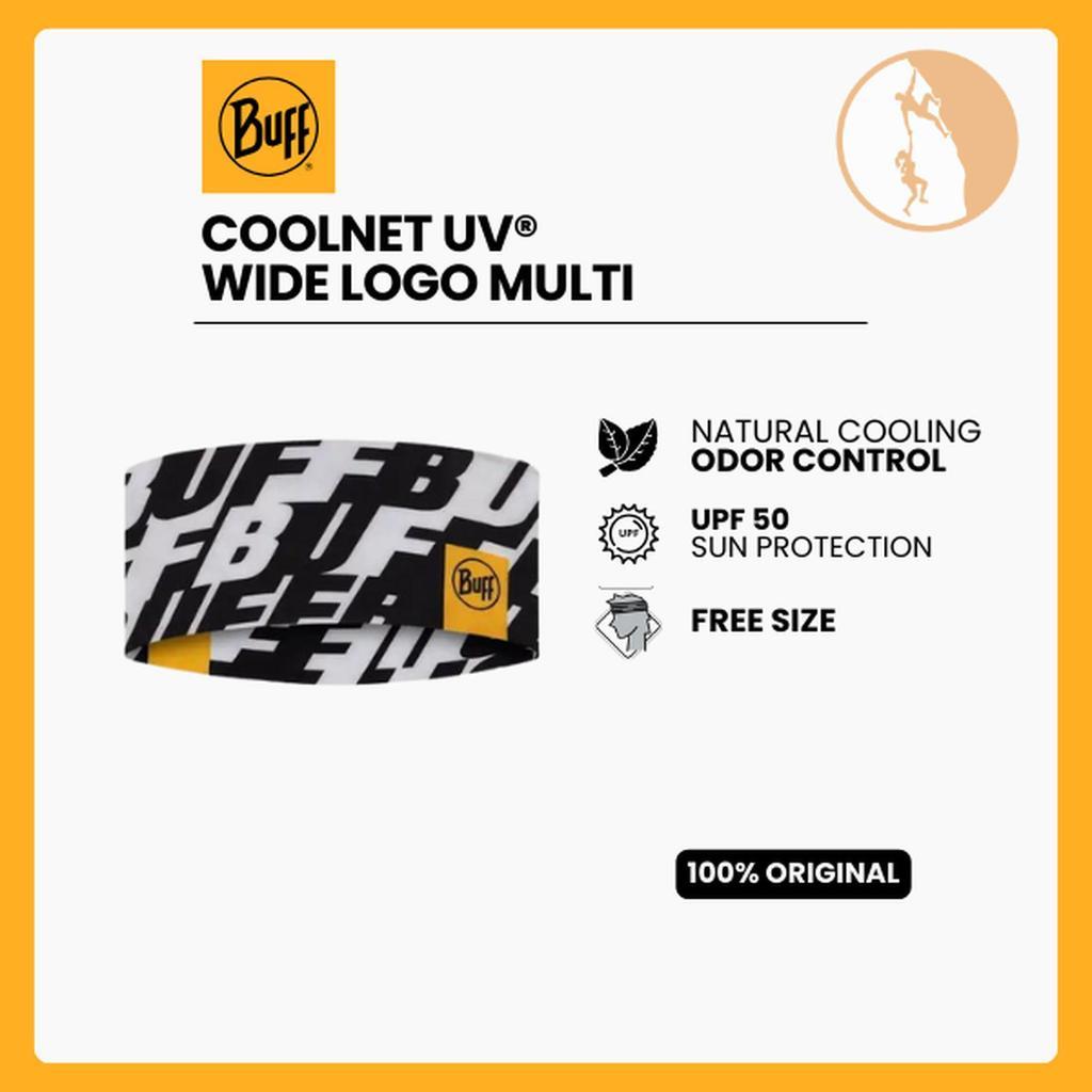 Buff CoolNet UV® Wide Headband Logo Multi