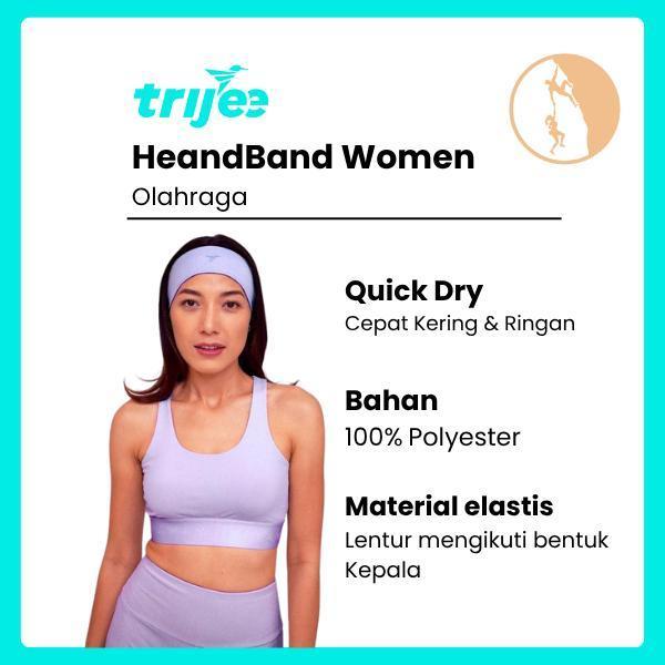 Trijee ES Headband Women - Bandana Olahraga