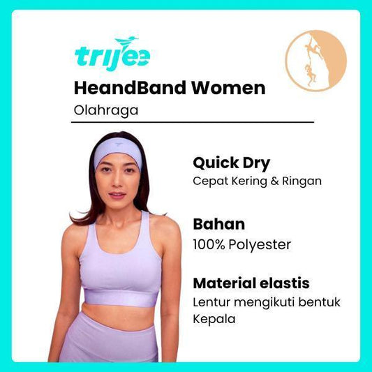 Trijee ES Headband Women - Bandana Olahraga