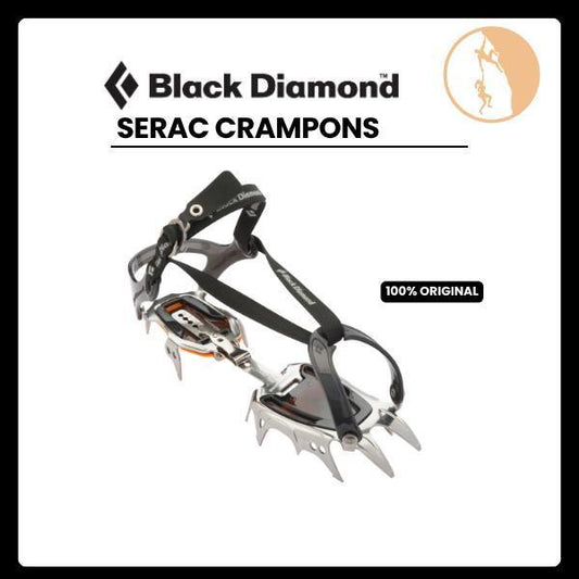 Black Diamond Serac Crampons - Safety Climbing Equipment