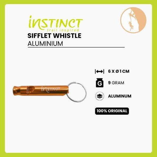 Instinct Trail Peluit Aluminium Sifflet