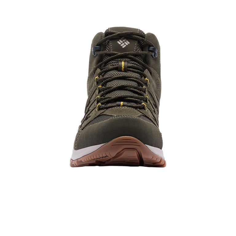 Sepatu Gunung/Hiking Pria - Columbia Men's Crestwood™ Mid Waterproof Hiking Boot (Deep Olive Stin)