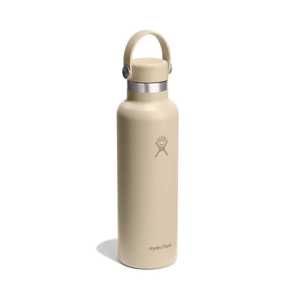 Botol Minum/Tumbler Ringan - Hydro Flask Standard Mouth Flex Cap 21oz/621ml (Tonal Oat)