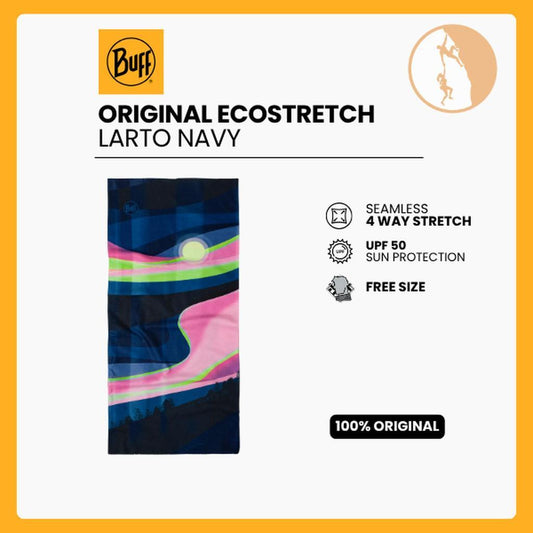 Buff Original EcoStretch Neckwear Larto Navy