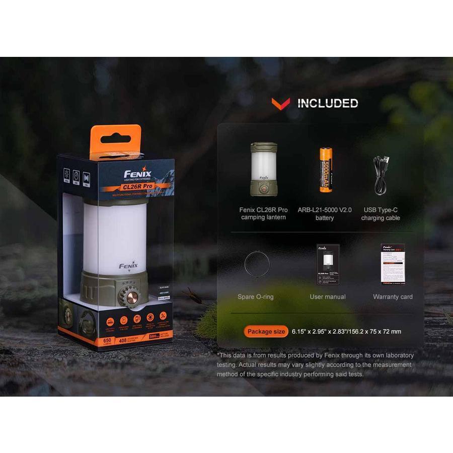 Fenix CL26R PRO Rechargeable Lantern