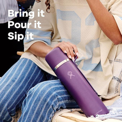 Botol Minum/Tumbler/Termos - Hydro Flask Hot Flask and Cup 28oz/828ml (Mermaid Green)