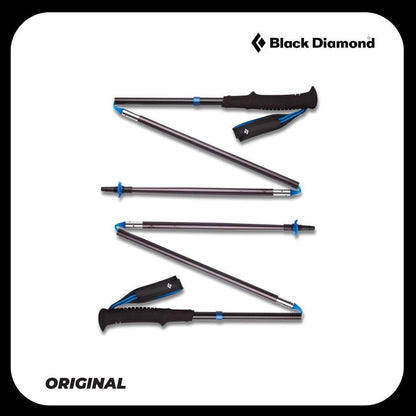 Black Diamond Distance Z (Aluminum/Pewter) - Trail Running/Trekking Poles