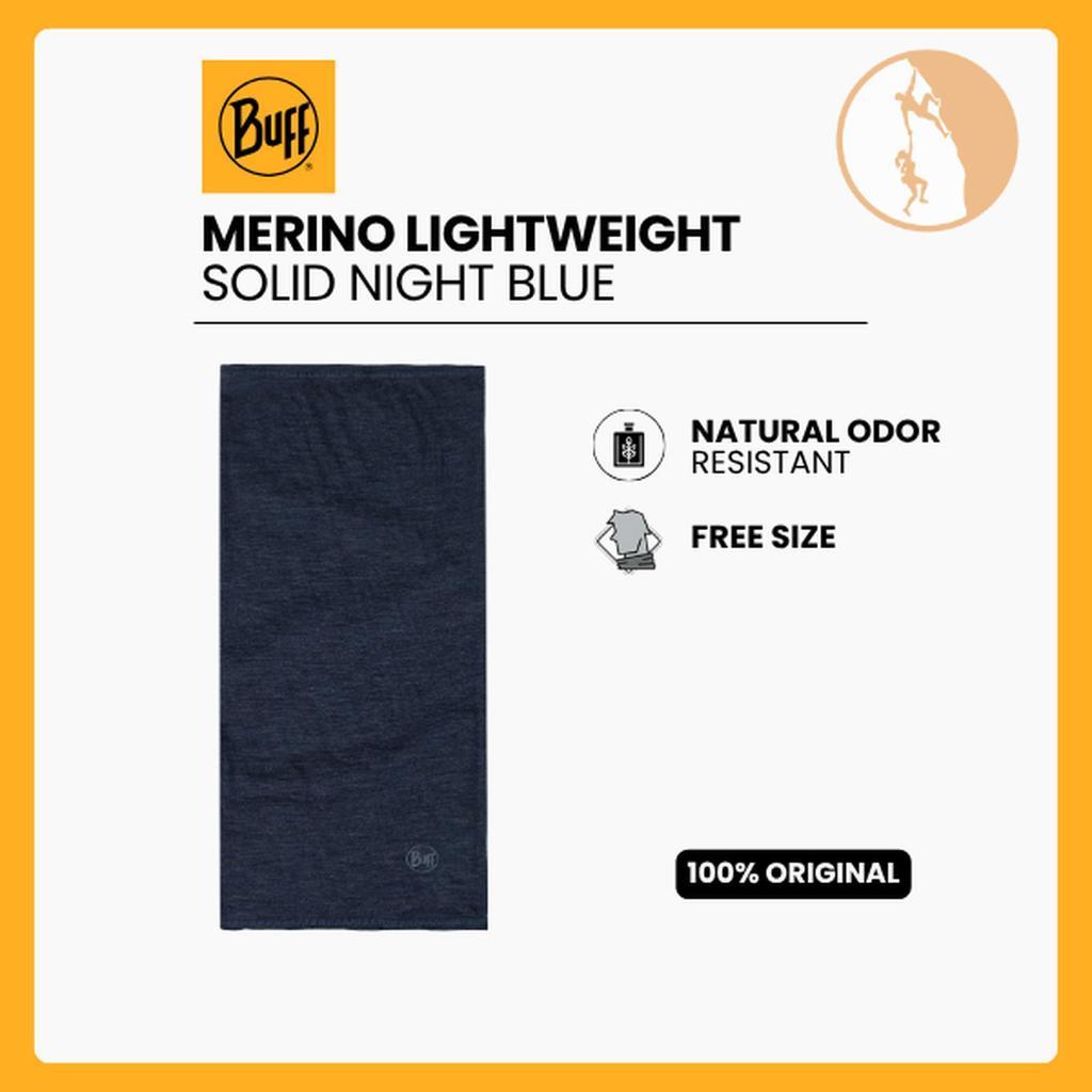 Buff Original Merino Lightweight Solid Night Blue