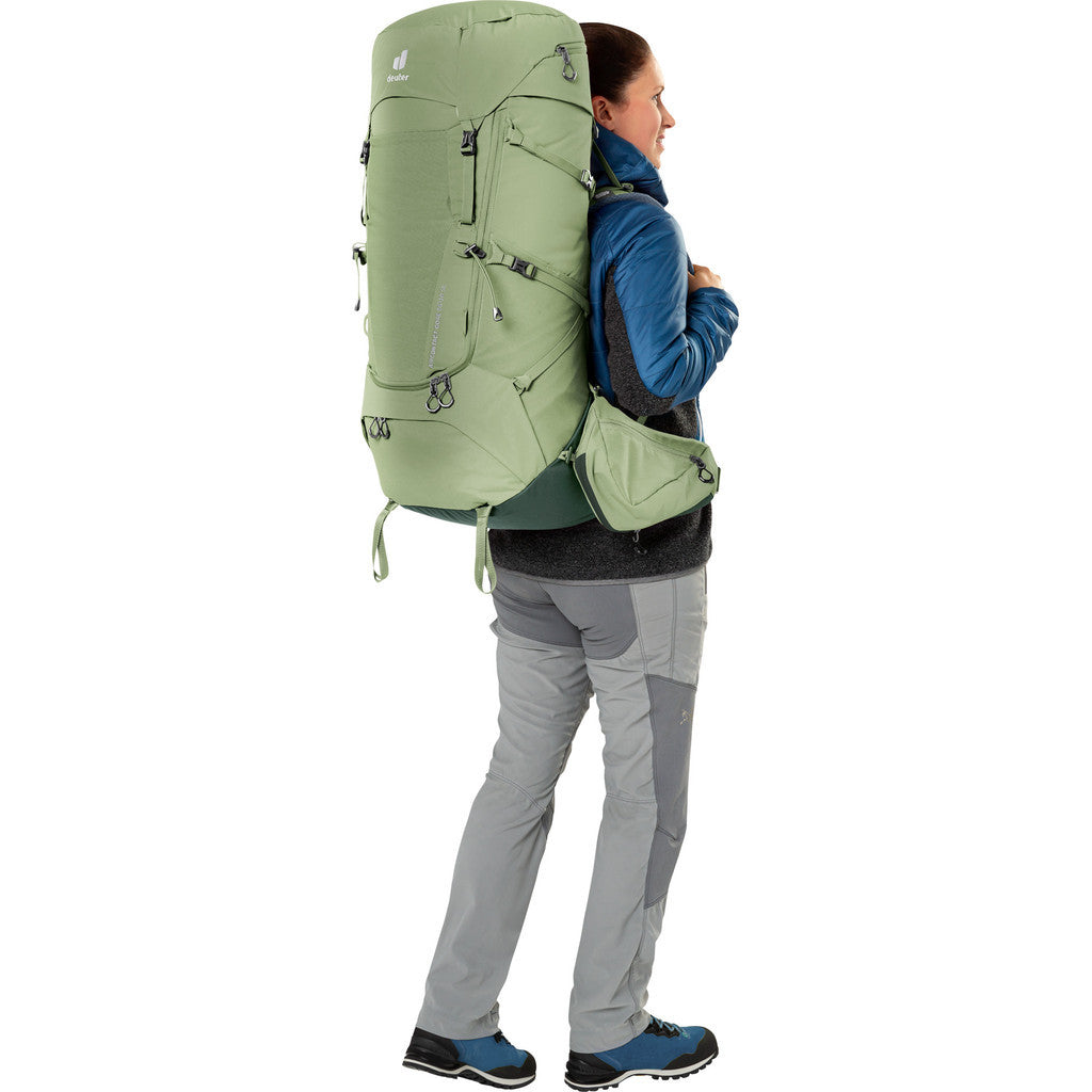 Tas Ransel Gunung Backpack Unisex - Deuter Aircontact Core 55+10 SL