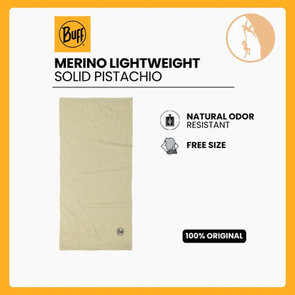 Buff Merino Lightweight Solid Pistachio