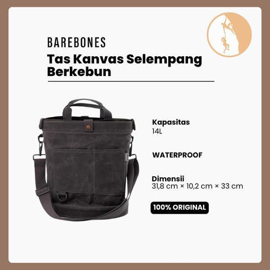 Tas Kanvas Selempang/Berkebun - Barebones Foraging Bag