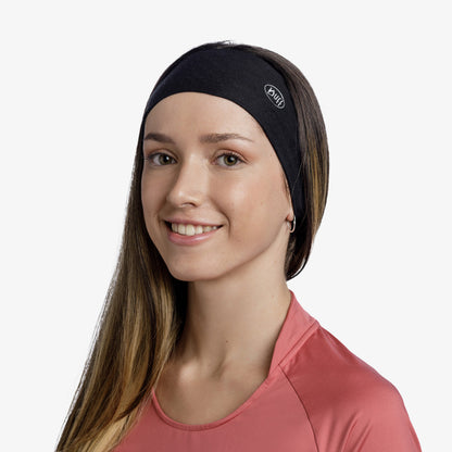 Buff CoolNet UV® Ellipse Headband Solid Black