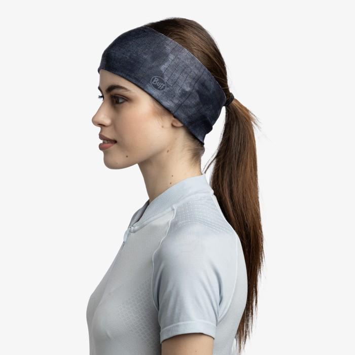 Buff Original Coolnet UV Wide Headband Bonsy Graphite