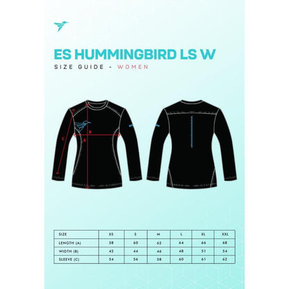 Trijee ES HummingBird Long Sleeve Women - Black